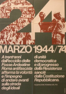 24 marzo 1944/74 – A trent'anni dall'eccidio delle Fosse Ardeatine