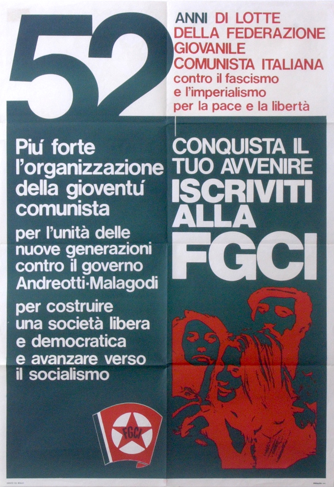 52 anni di lotte della Federazione Giovanile Comunista Italiana