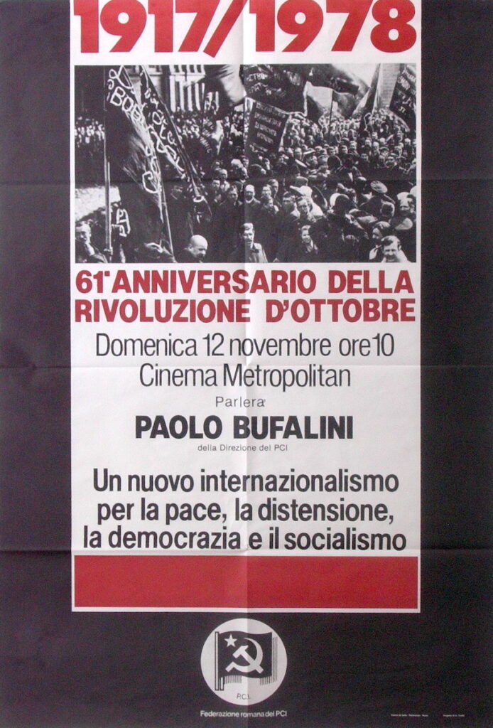 61° Anniversario della Rivoluzione d’ottobre