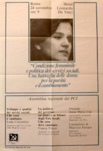 Assemblea regionale del PCI