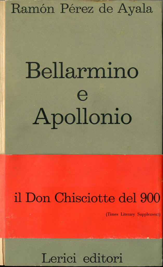 Ramó Pérez de Ayala – Bellarmino e Apollonio