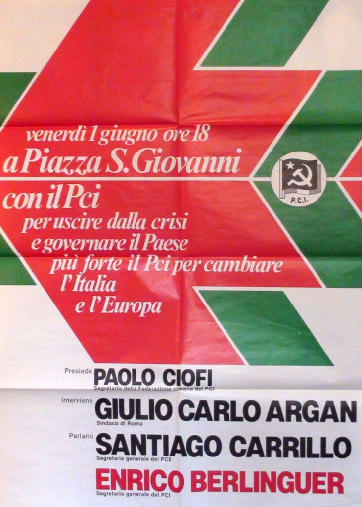 Con il PCI per uscire dalla crisi e governare il Paese