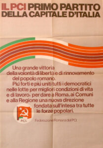 Il PCI primo partito della capitale dʹItalia