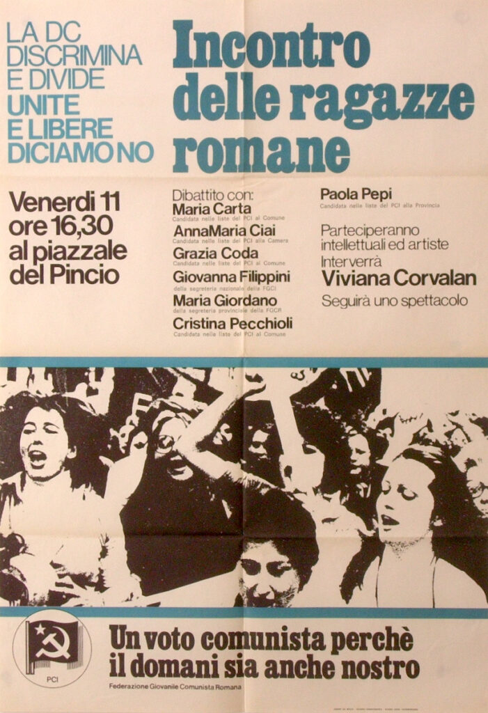 Incontro delle ragazze romane