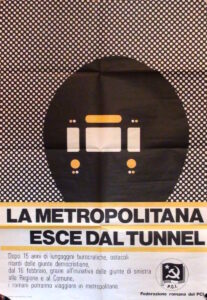 La metropolitana esce dal tunnel