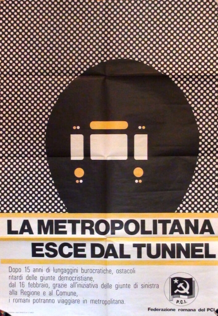 La metropolitana esce dal tunnel