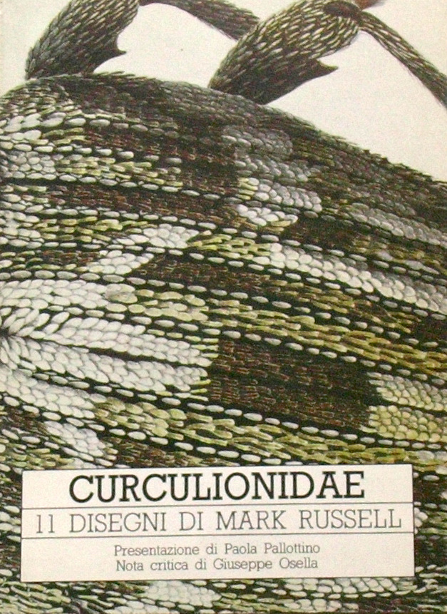 Paola Pallottino – Curculionidae: 11 disegni di Mark Russell