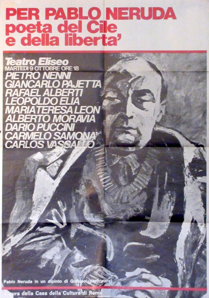 Per Pablo Neruda poeta del Cile e della libertà