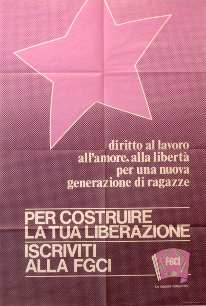 Per costruire la tua liberazione iscriviti alla FGCI