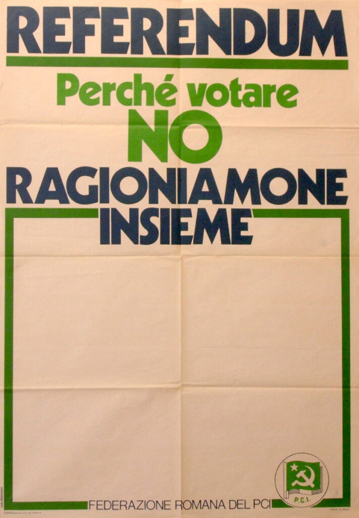 Referendum – Perché votare NO – Ragionare insieme