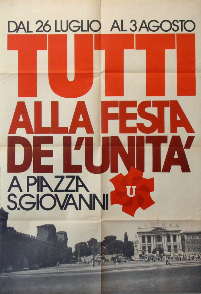 Tutti alla festa de lʹUnità