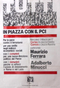Tutti in piazza con il PCI