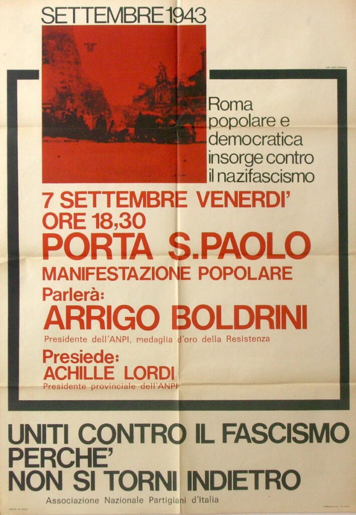 Uniti contro il fascismo perché non si torni indietro