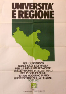 Università e regione