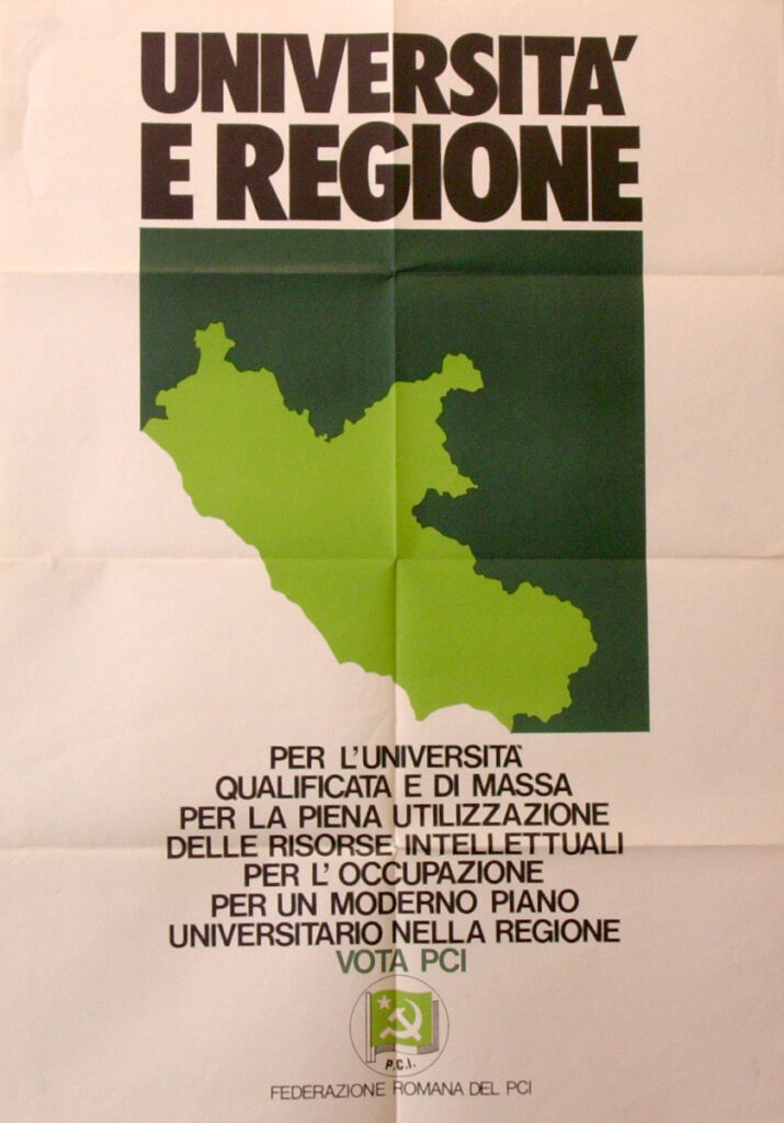 Università e regione