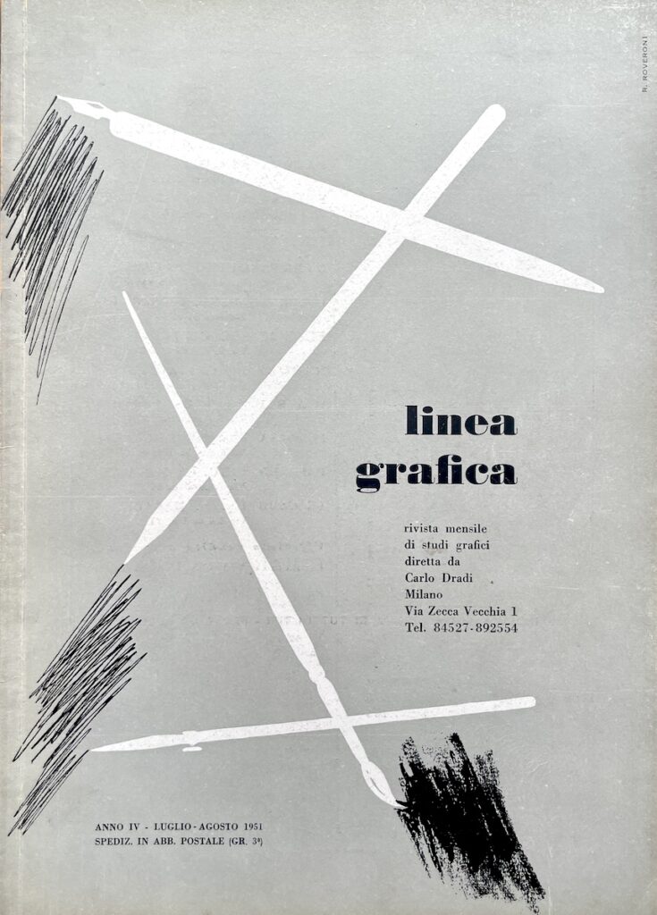 Linea Grafica – N. 7/8 (Luglio – Agosto 1951)