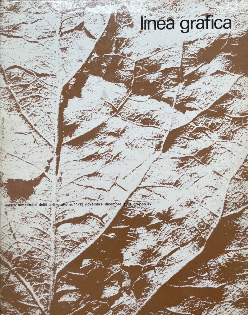 Linea Grafica – N. 11/12 (Novembre – Dicembre 1964)
