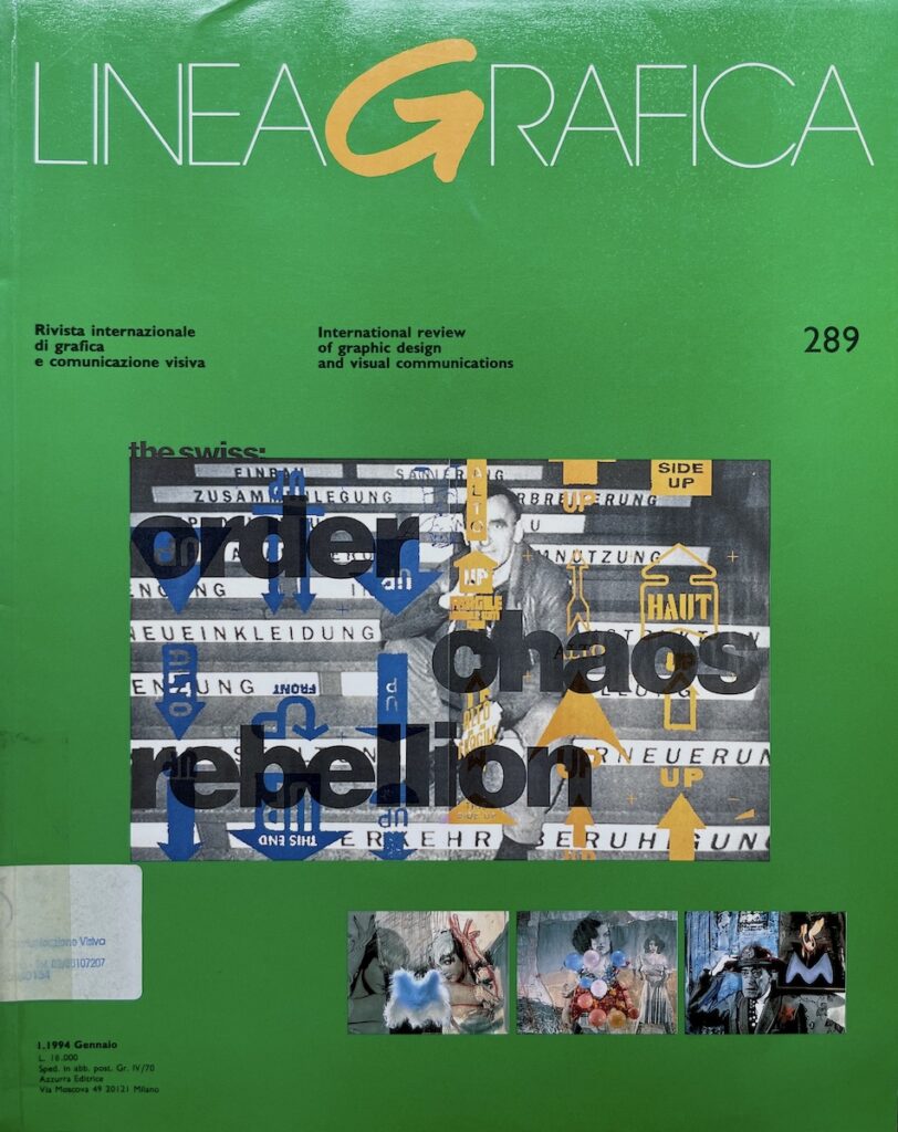 Lineagrafica – N.1 (Gennaio 1994)