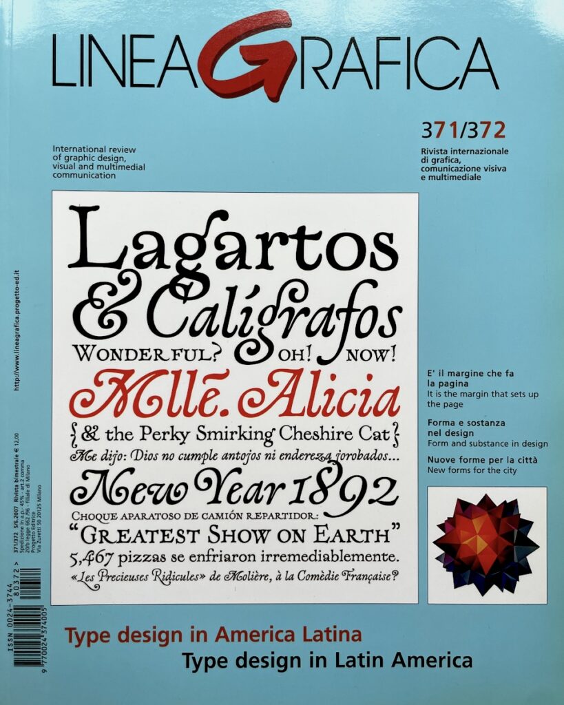 Lineagrafica – N.5/6 (Settembre/Dicembre 2007)