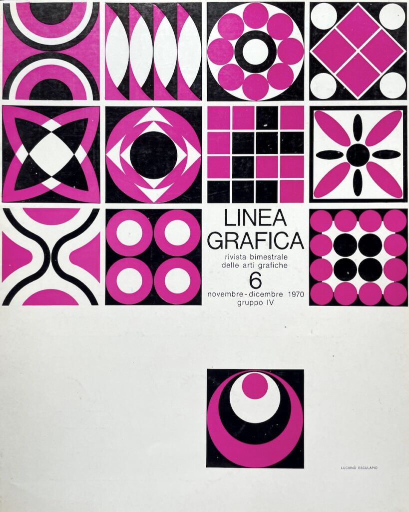 Linea Grafica – N. 6 (Novembre – Dicembre 1970)