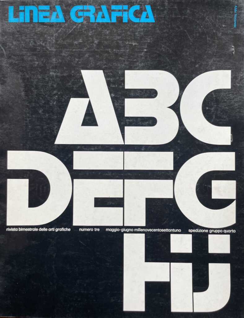 Linea Grafica – N. 3 (Maggio – Giugno 1971)