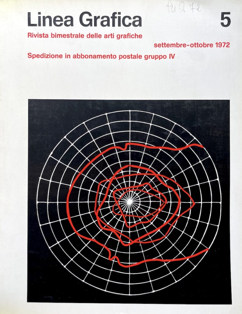 Linea Grafica – N. 5 (Settembre – Ottobre 1972)