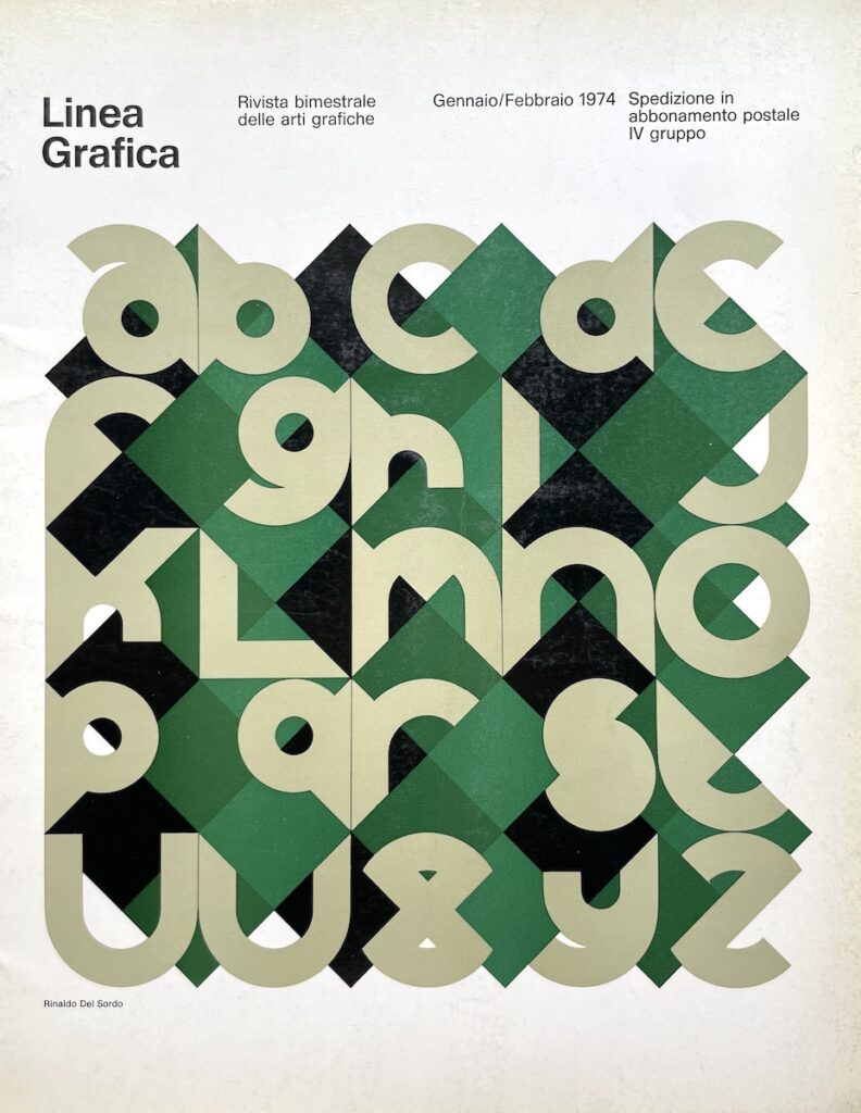 Linea Grafica – N. 1 (Gennaio – Febbraio 1974)