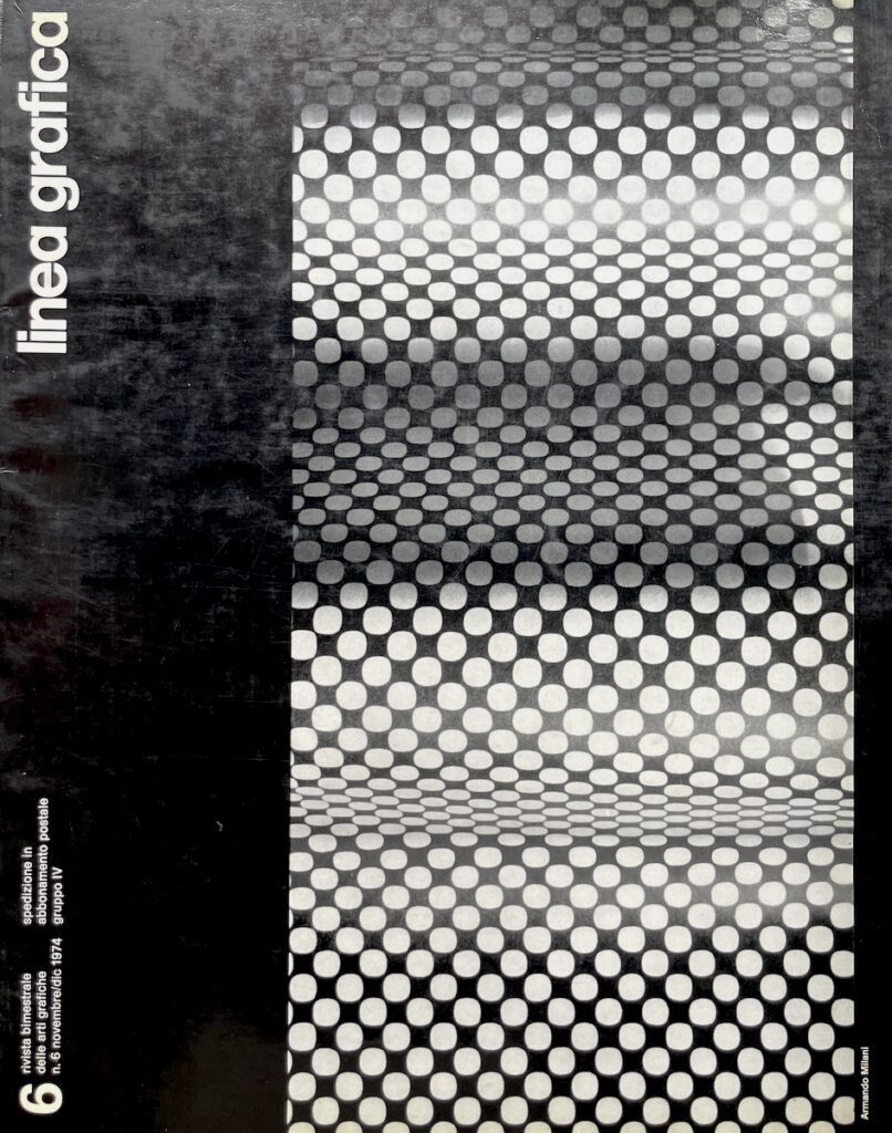 Linea Grafica – N. 6 (Novembre – Dicembre 1974)