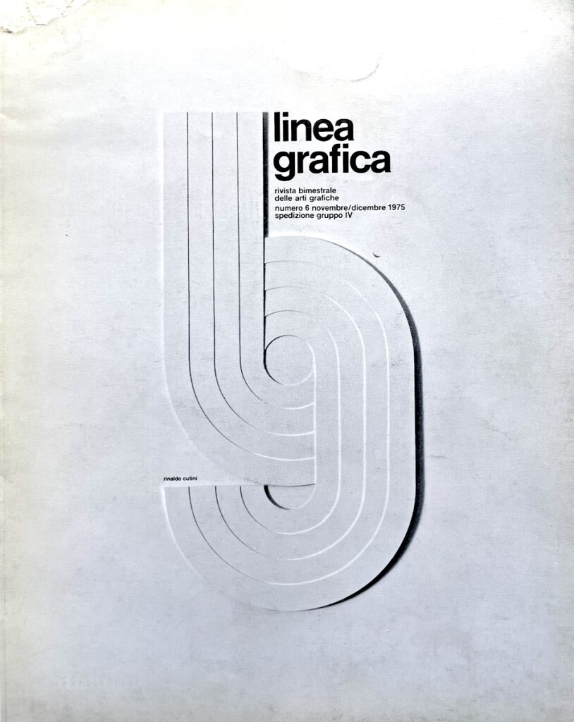 Linea Grafica – N. 6 (Novembre – Dicembre 1975)
