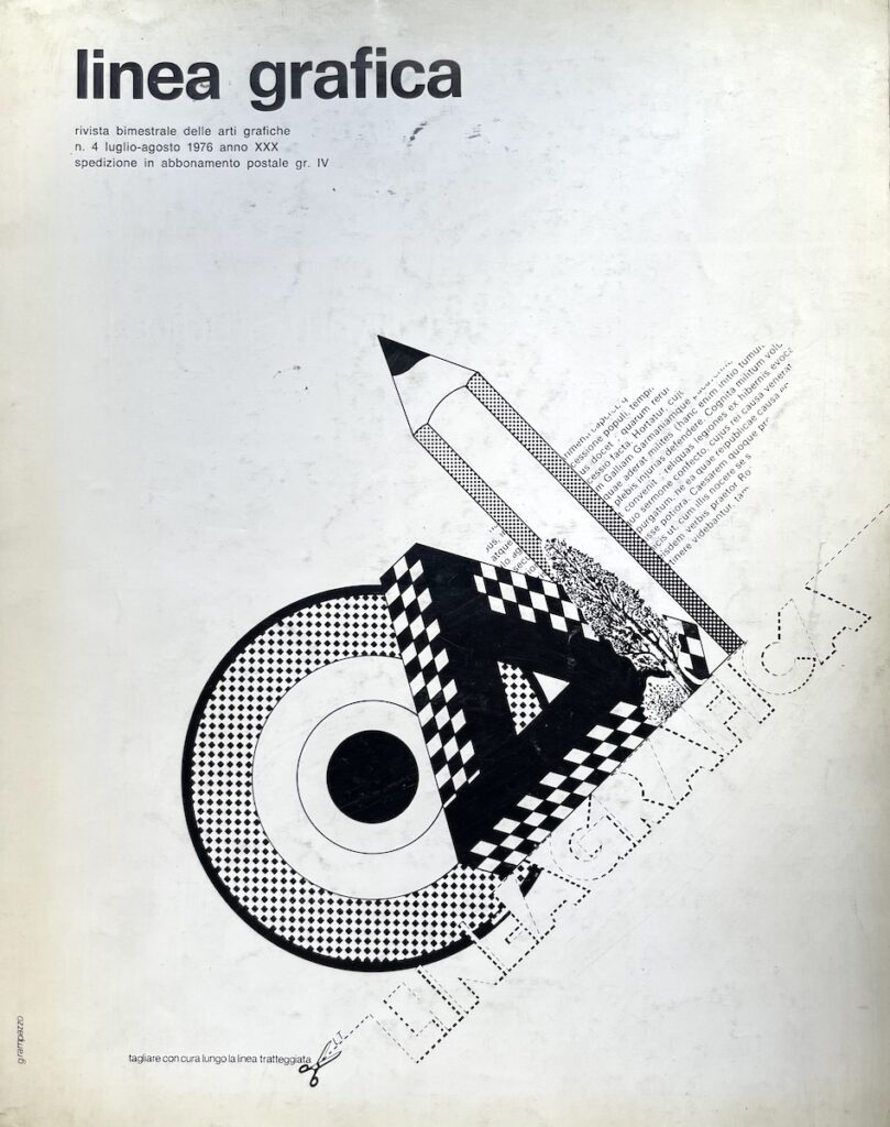 Linea Grafica – N. 4 (Luglio – Agosto 1976)