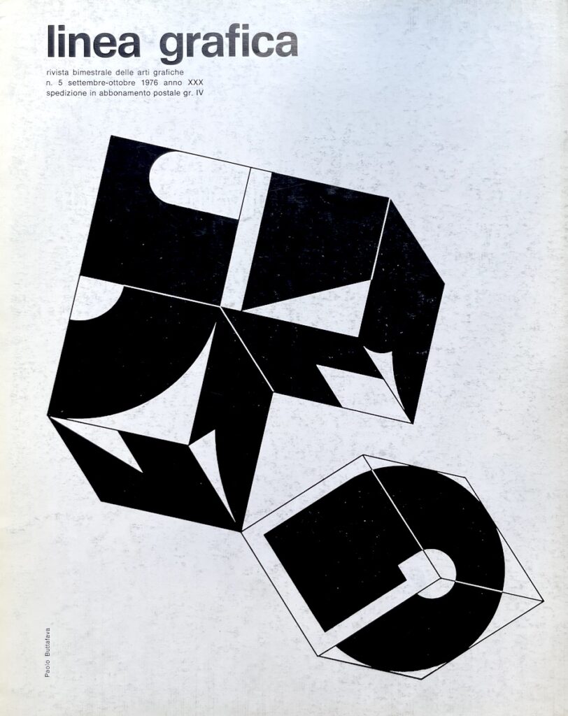 Linea Grafica – N. 5 (Settembre – Ottobre 1976)