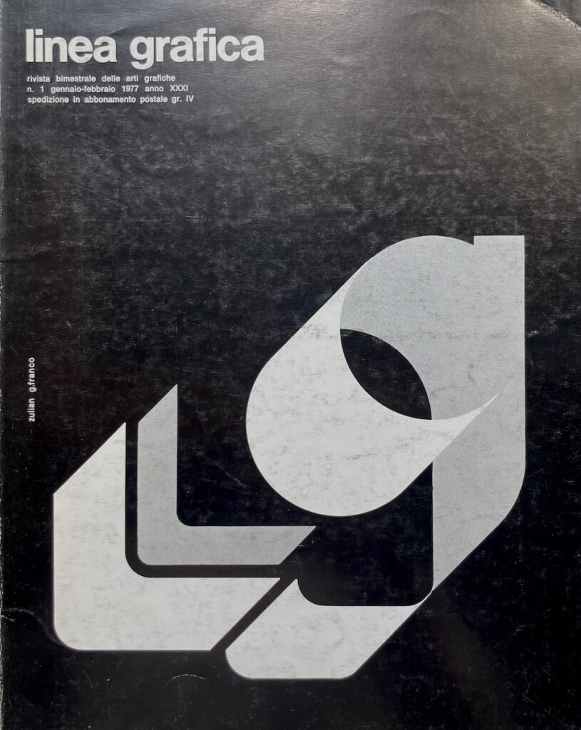 Linea Grafica – N. 1 (Gennaio – Febbraio 1977)