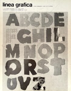 Linea Grafica – N. 5 (Ottobre – Novembre 1977)
