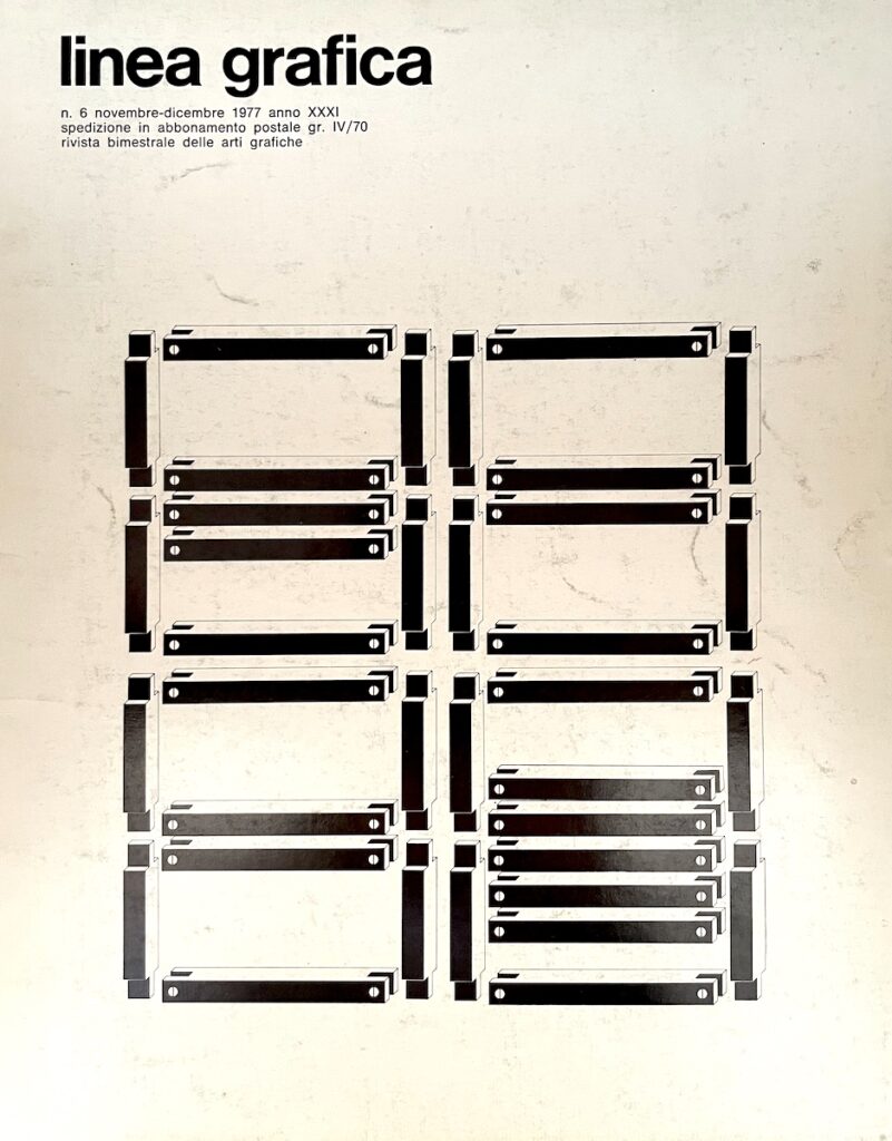 Linea Grafica – N. 6 (Novembre – Dicembre 1977)