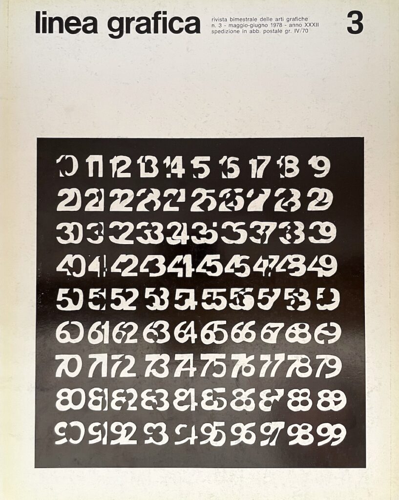 Linea Grafica – N. 3 (Maggio – Giugno 1978)