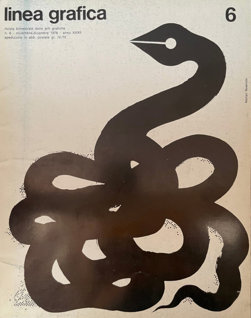 Linea Grafica – N. 6 (Novembre – Dicembre 1978)