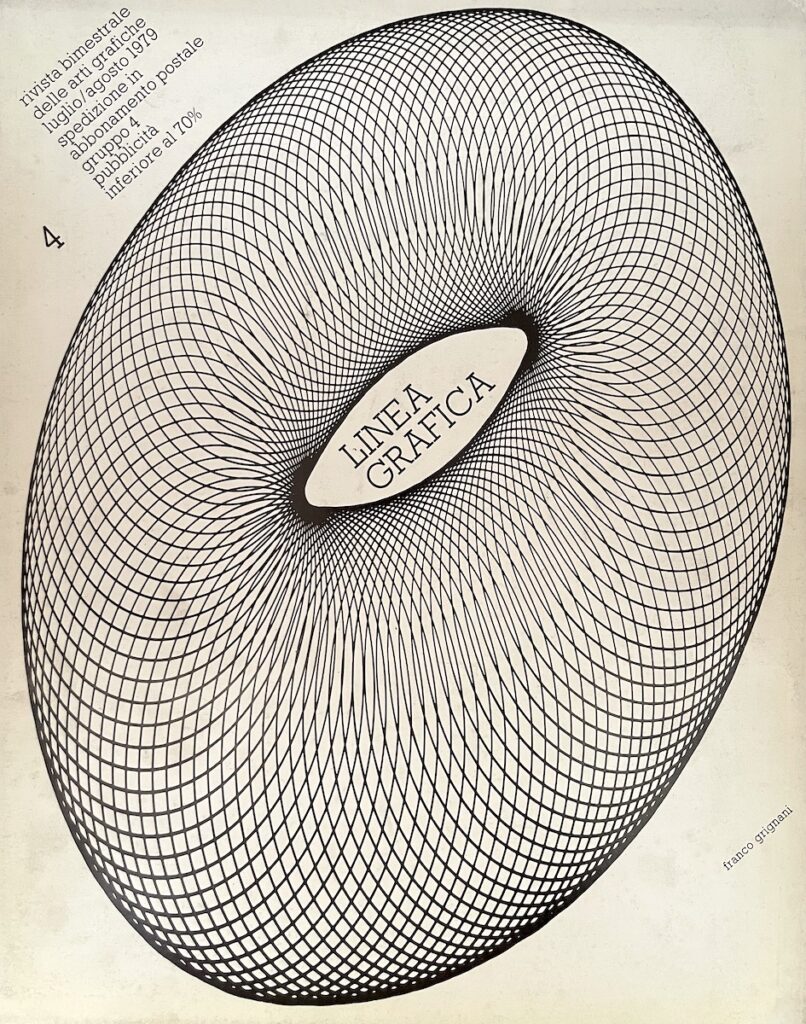 Linea Grafica – N. 4 (Luglio –  Agosto 1979)