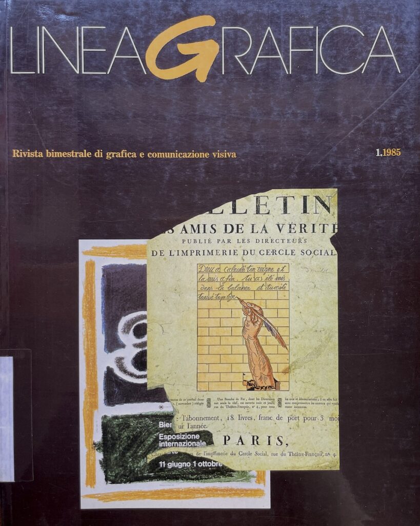 Lineagrafica – N.1 (1985)