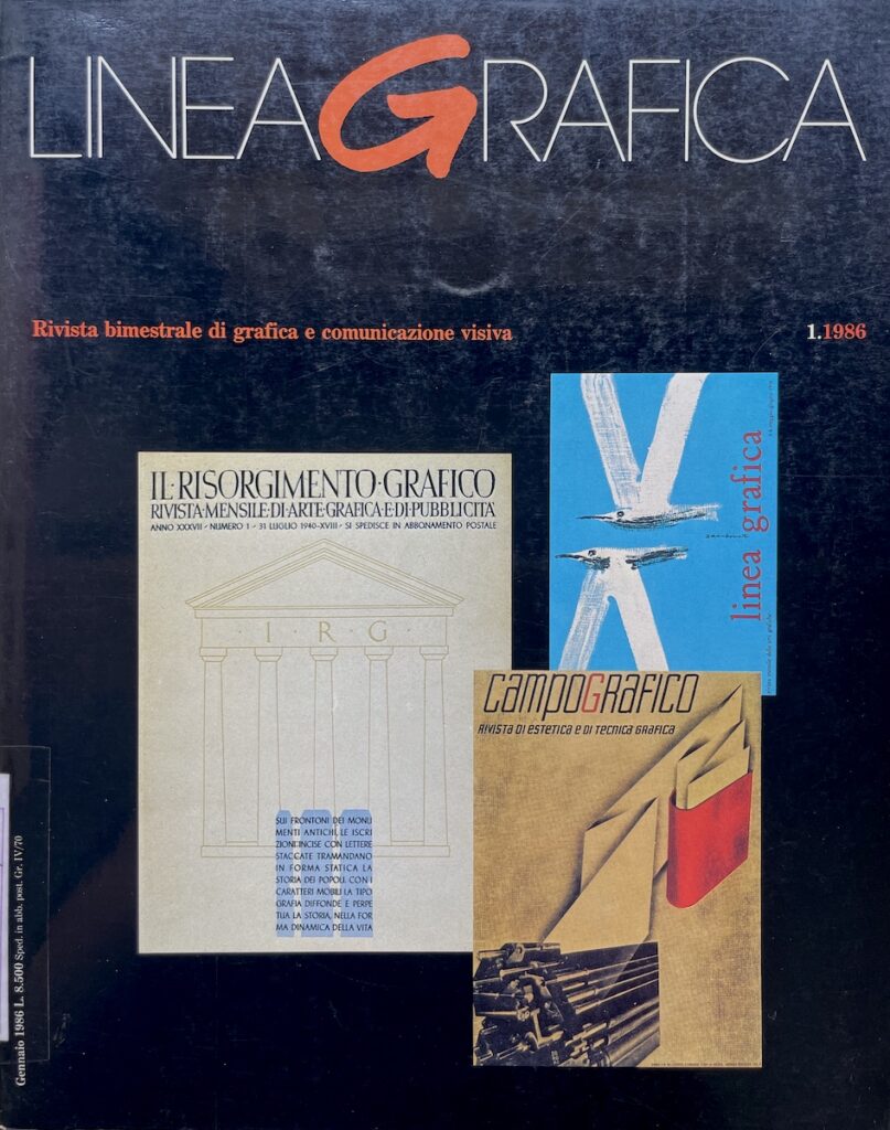 Lineagrafica – N.1 (Gennaio 1986)