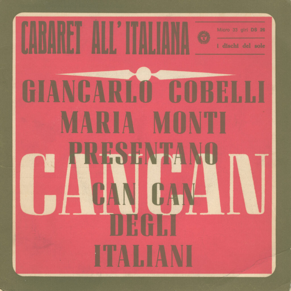 Cabaret all’italiana – Can Can degli italiani