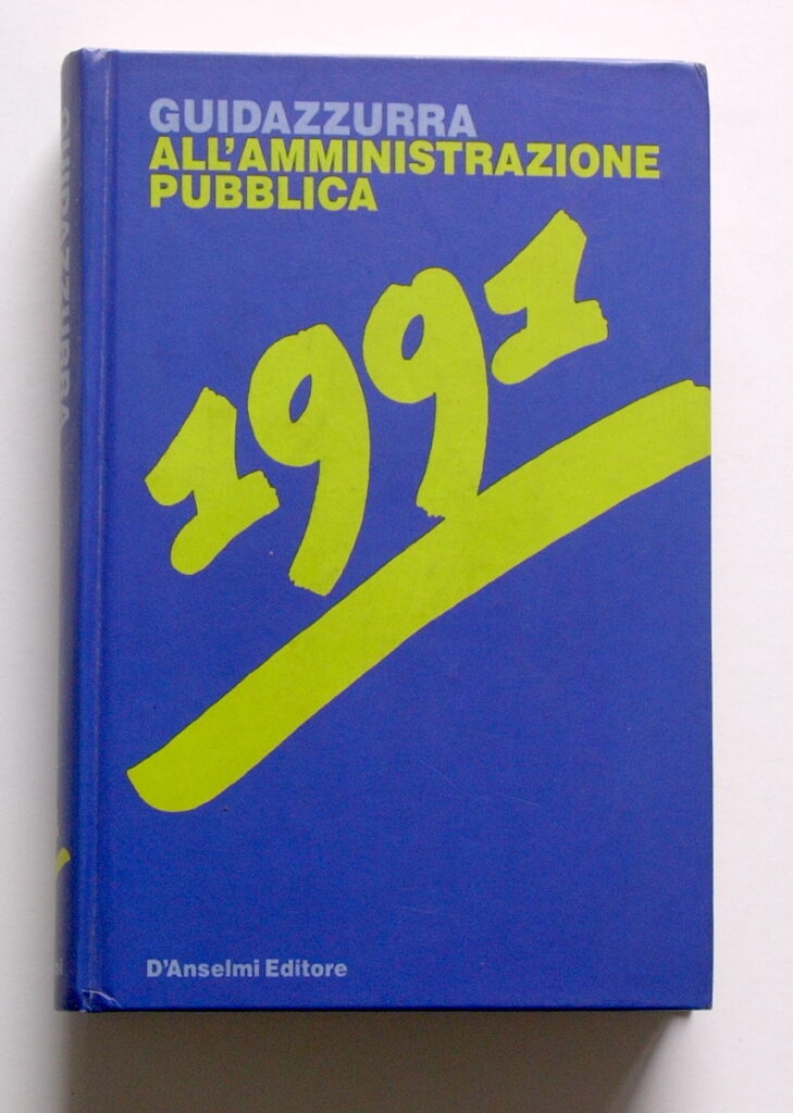 Guidazzurra – All’amministrazione pubblica 1991