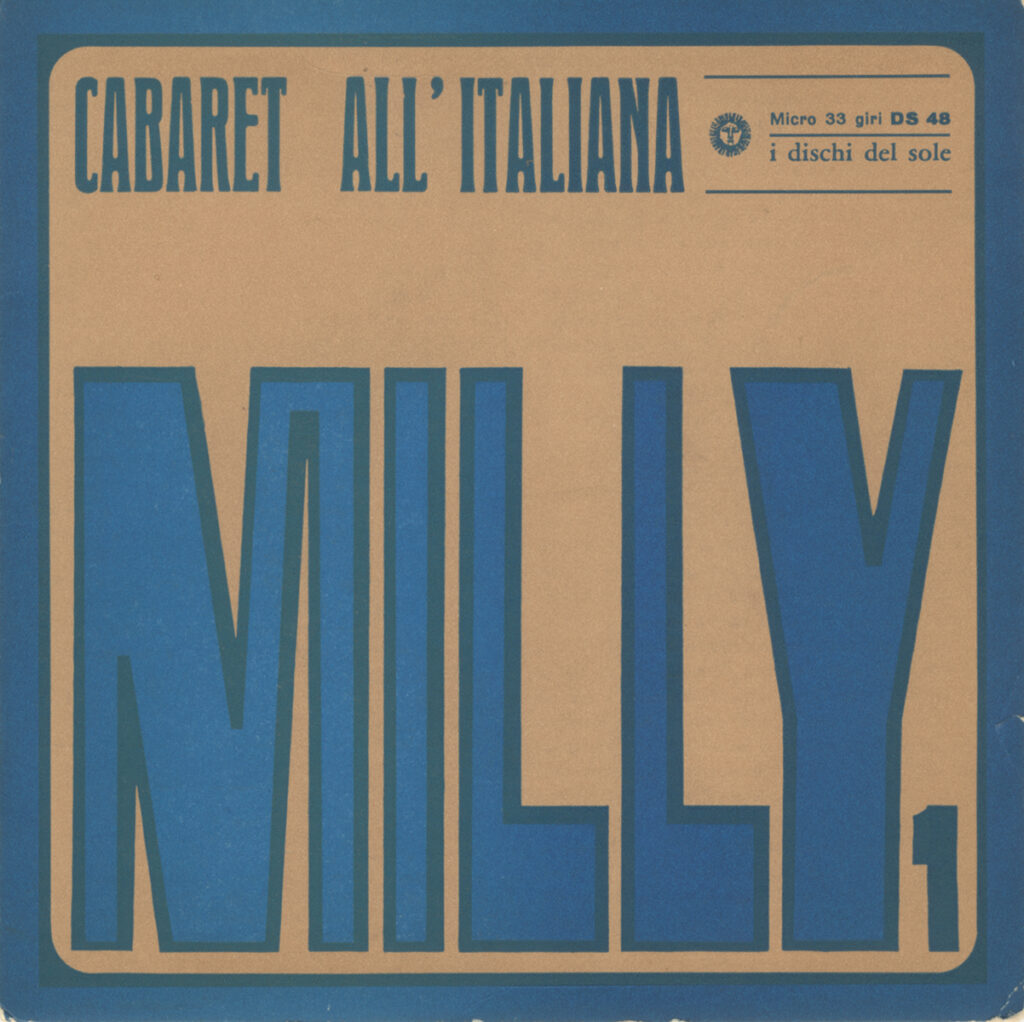 Cabaret all’italiana Milly 1