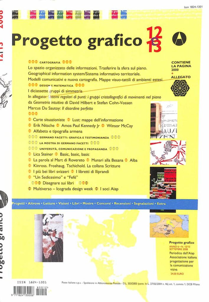 Progetto Grafico – N. 12/13