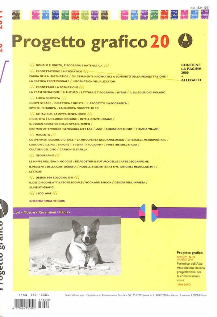 Progetto Grafico – N. 20