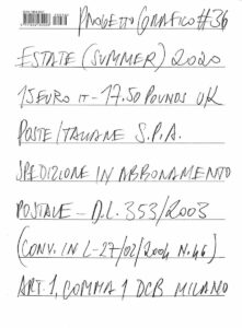 Progetto Grafico – N. 36