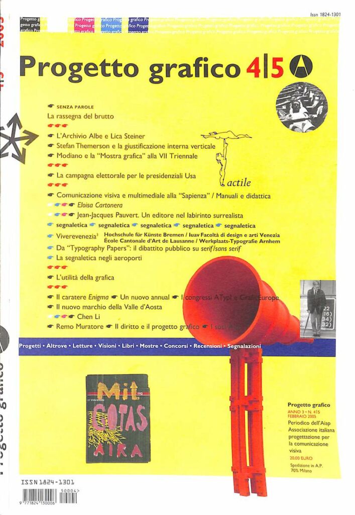 Progetto Grafico – N. 4/5