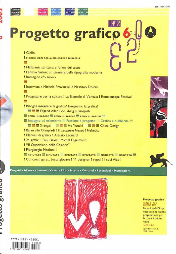 Progetto Grafico – N. 6