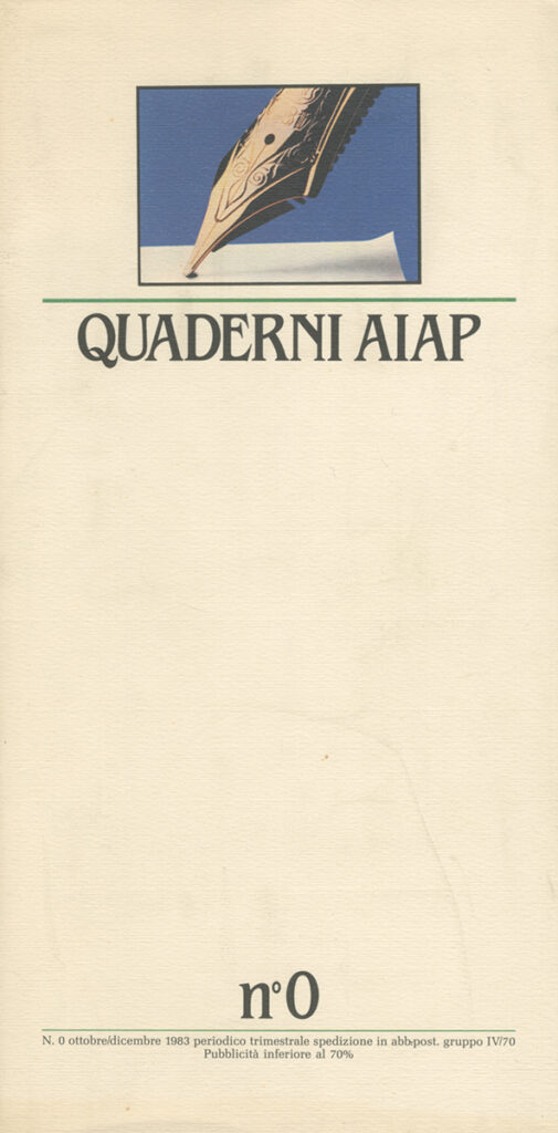 Quaderni Aiap – N. 0