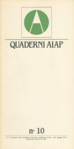Quaderni Aiap – N. 10