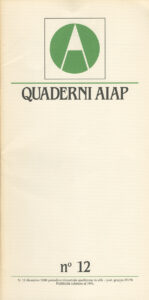 Quaderni Aiap – N. 12